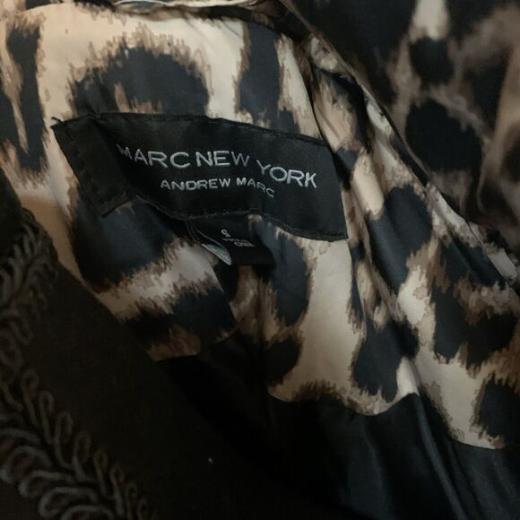 Marc New York Small Leopard Print Winter‎ Coat - Picture 9 of 11
